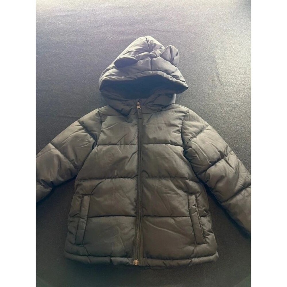 NWT Okie Dokie Kids Hooded Puffer Jacket - Size 5T